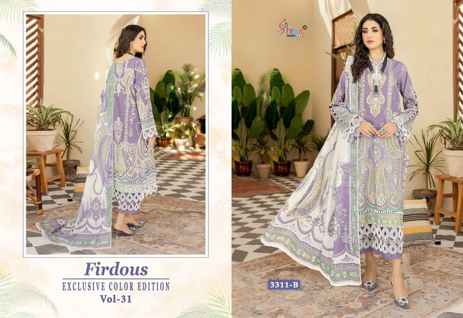 Firdous Color Edition Vol 31 By Shree Cotton Pakistani Suits Wholesale Price In Surat
